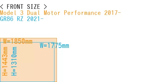 #Model 3 Dual Motor Performance 2017- + GR86 RZ 2021-